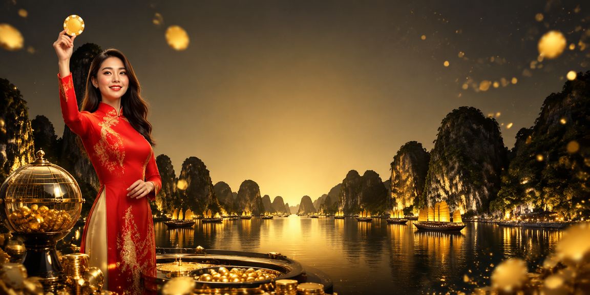 Người chơi cược xổ số tại Hạ Long Bay